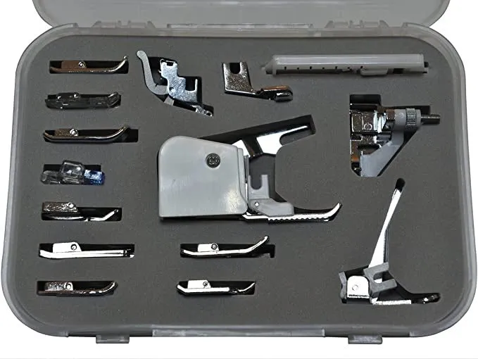15 Piece Sewing Machine Presser Feet Set, CY-015