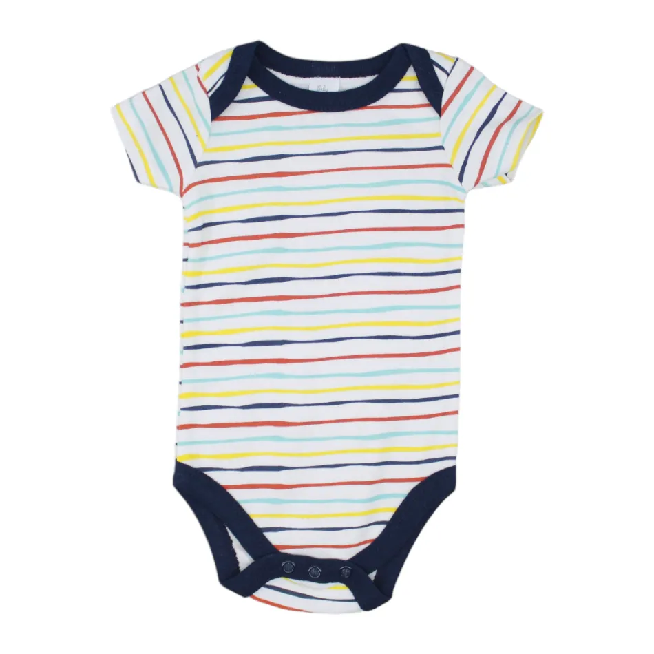 Baby Kiss 3 Pc Layette Set - Sleeper, Bodysuit & Bib - Adventure Is Out There