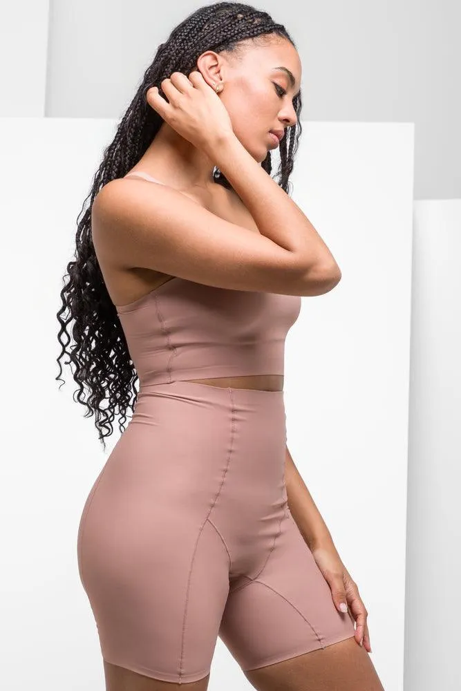 Bonded Shapewear Bandeau Natural Pink