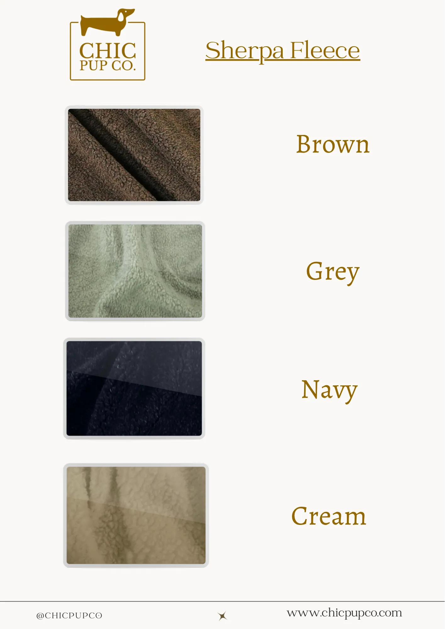 Dachshund Quilted Sherpa Dapper Coat