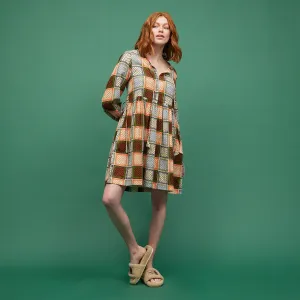 Gia Long Sleeve Mini Dress