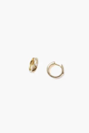 Gold Court Earrings