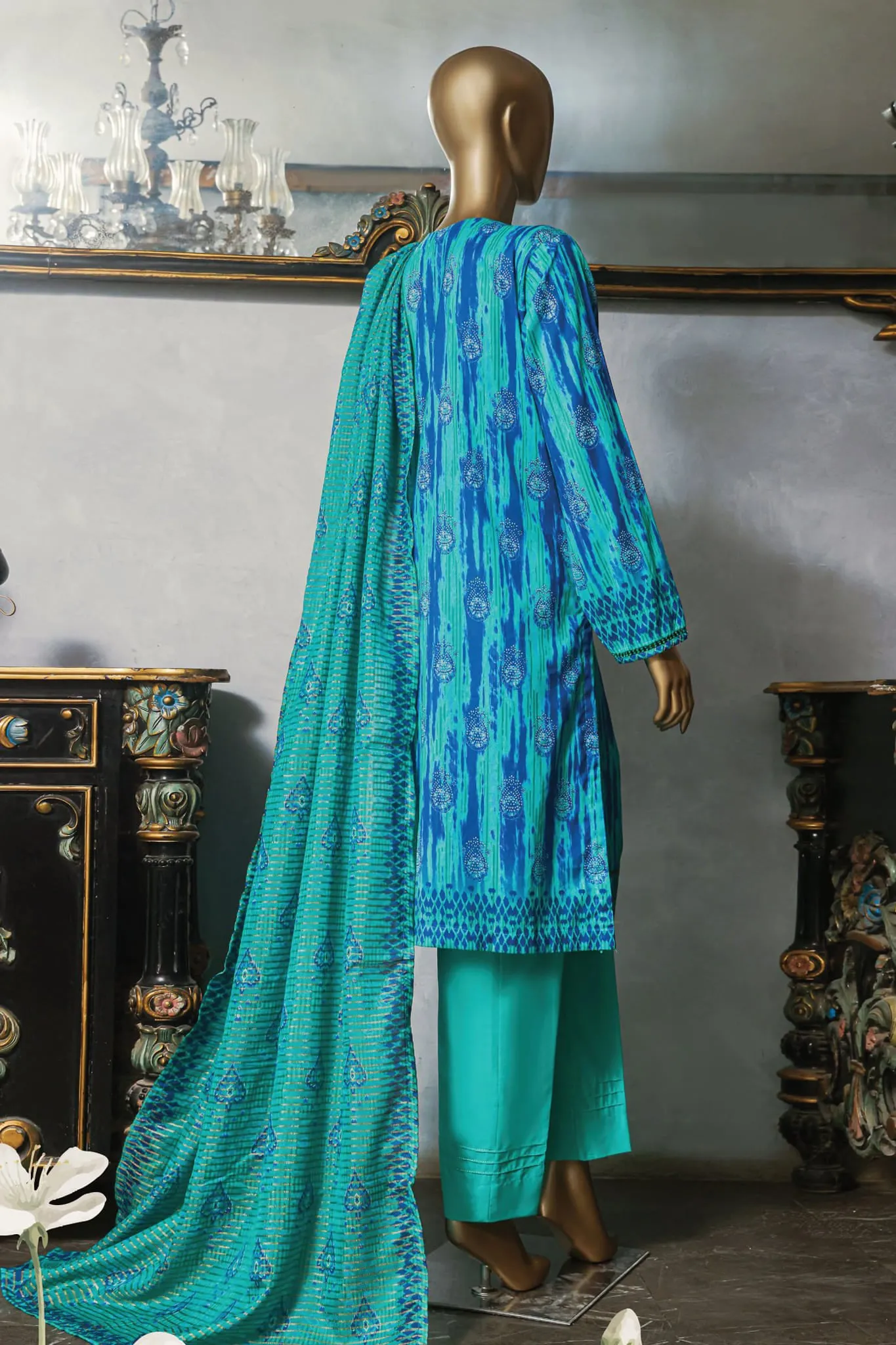 Hz Pret Printed Lawn Edition Vol-05 Collection'2023-PSC-2371