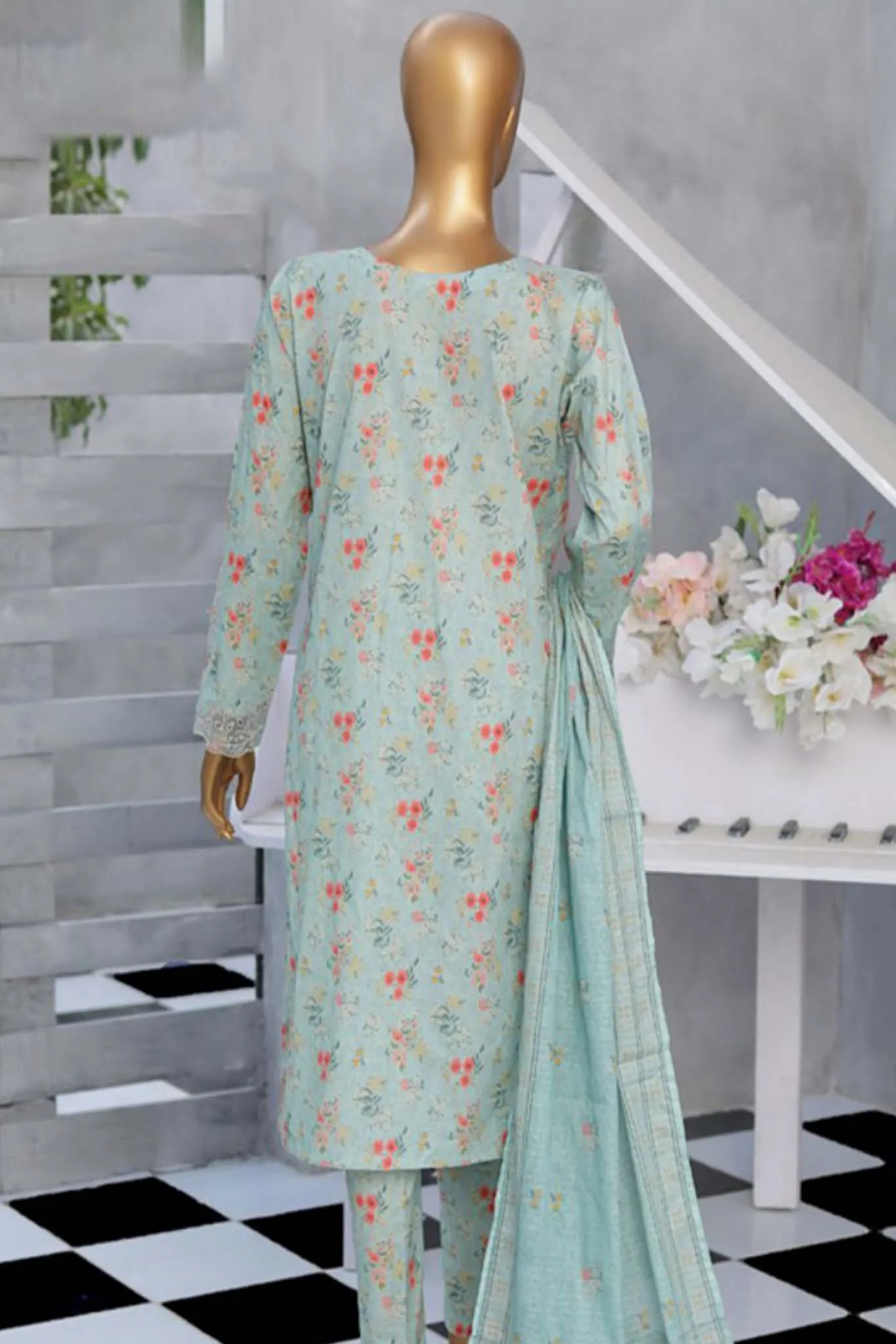 HZ Print & Needle Cutwork Pret Collection'2023-CCP-01