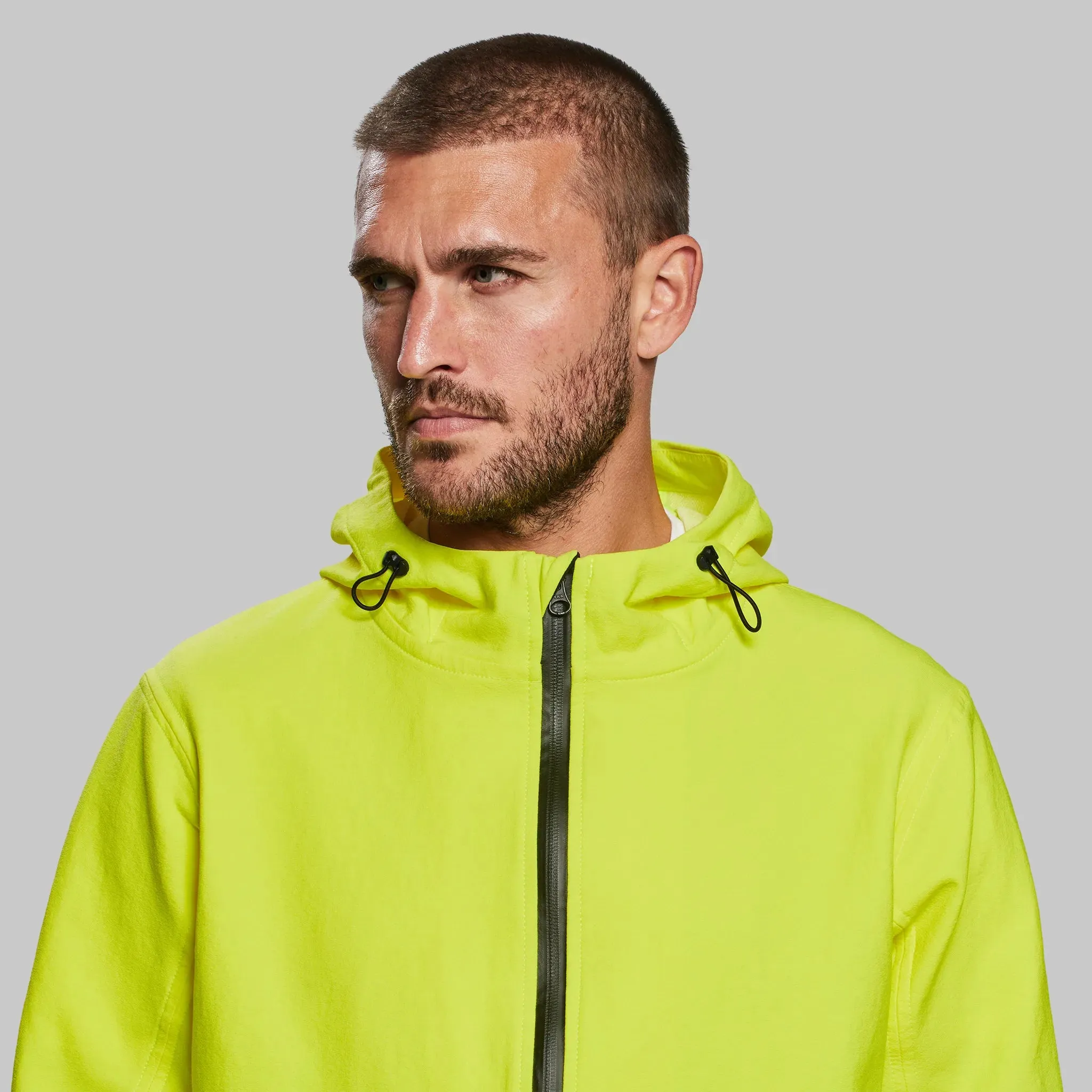 Indestructible Hooded Jacket. Yellow edition