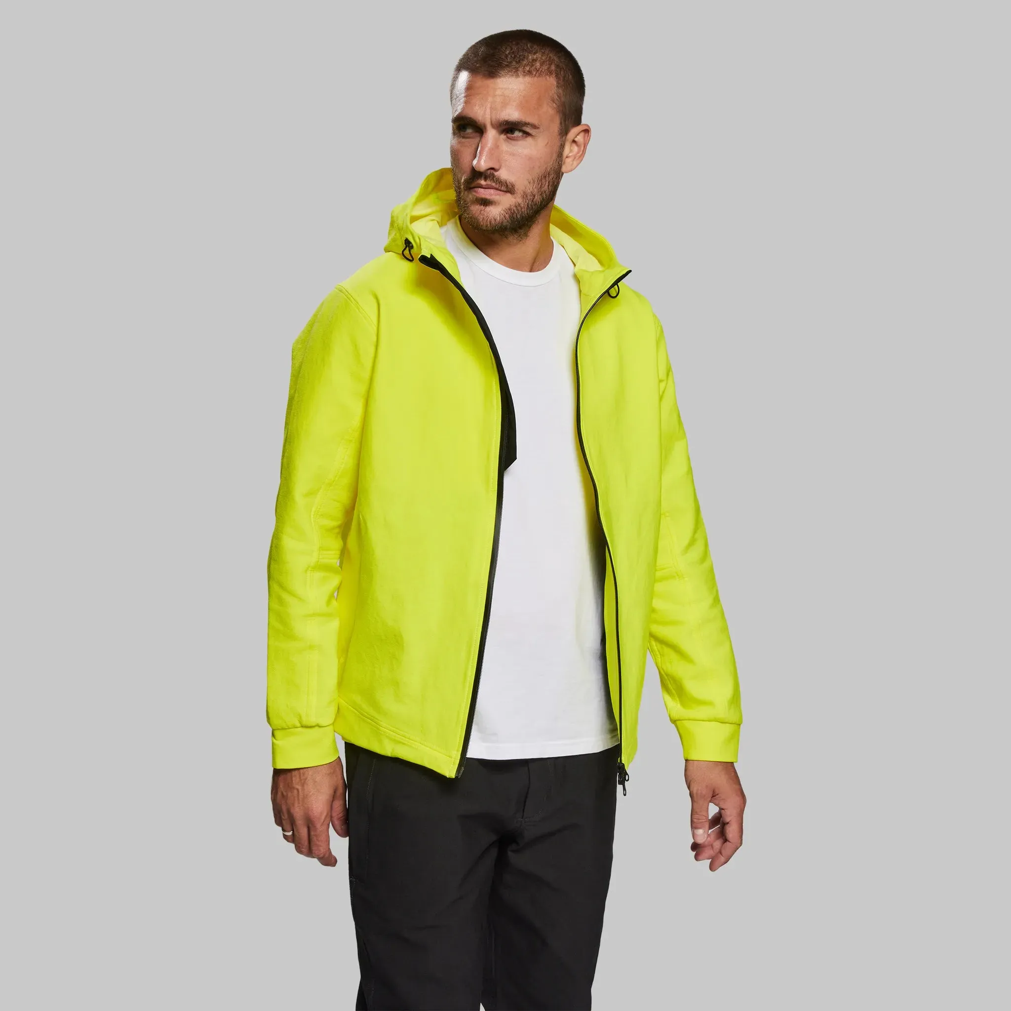 Indestructible Hooded Jacket. Yellow edition