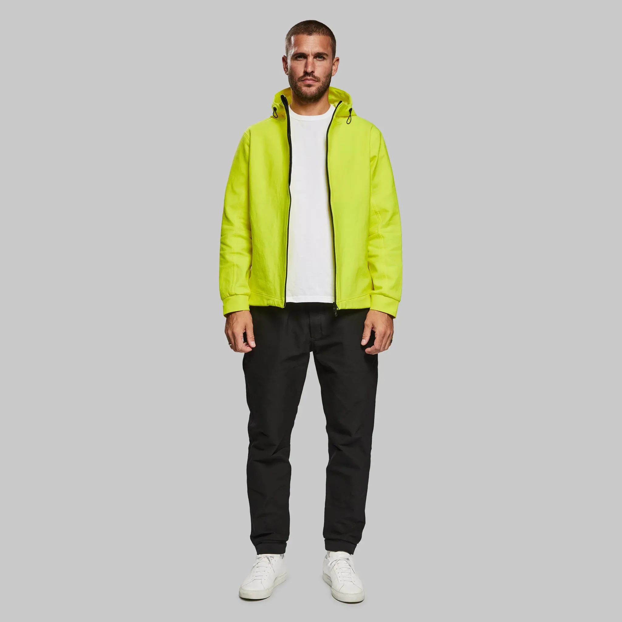 Indestructible Hooded Jacket. Yellow edition