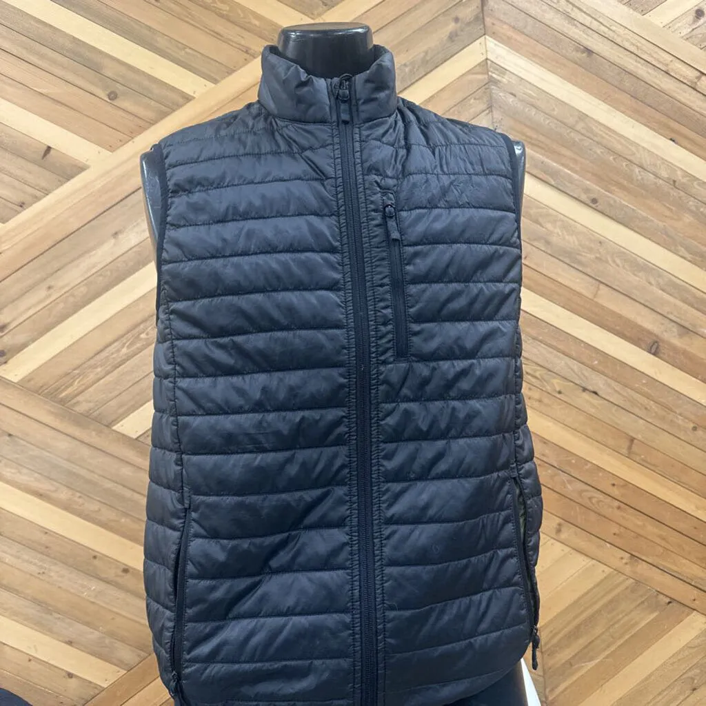 J.Crew - Men's Puffer Vest: Black-men-SM