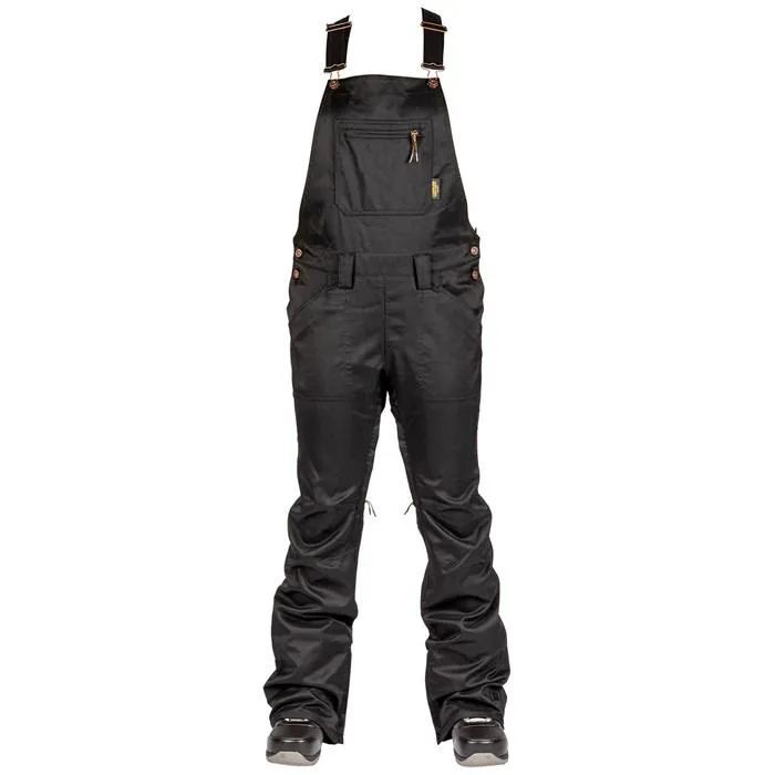 L1 Loretta Overall Bib Pants Womens Black