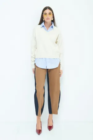 Layered v-neck sweater wholesale