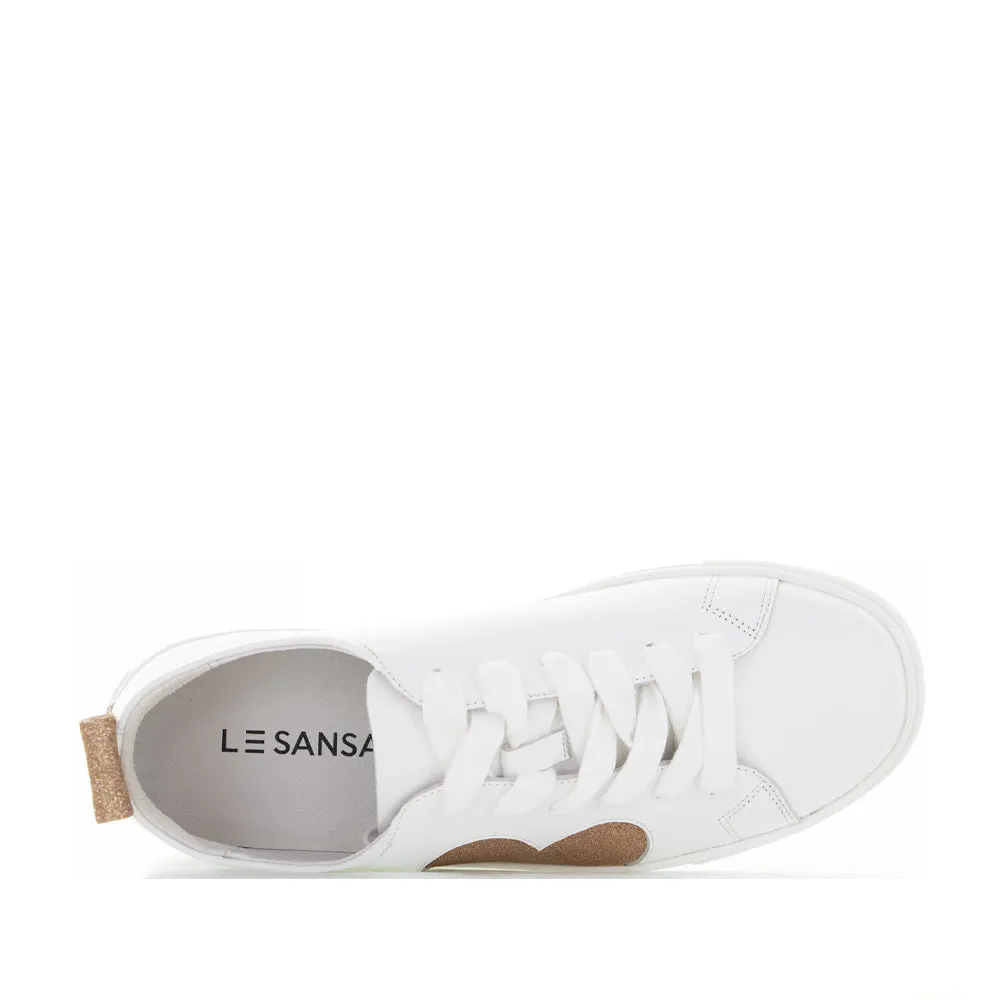 LE SANSA HEART White/Rosegold