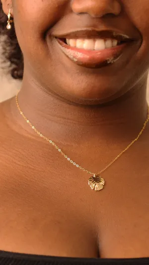Monstera Necklace