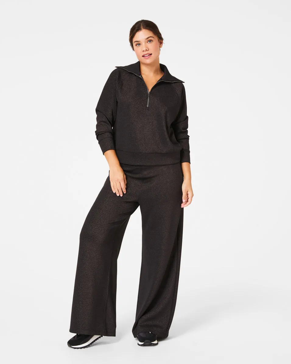 SPANX® AirEssentials Half Zip with Shimmer