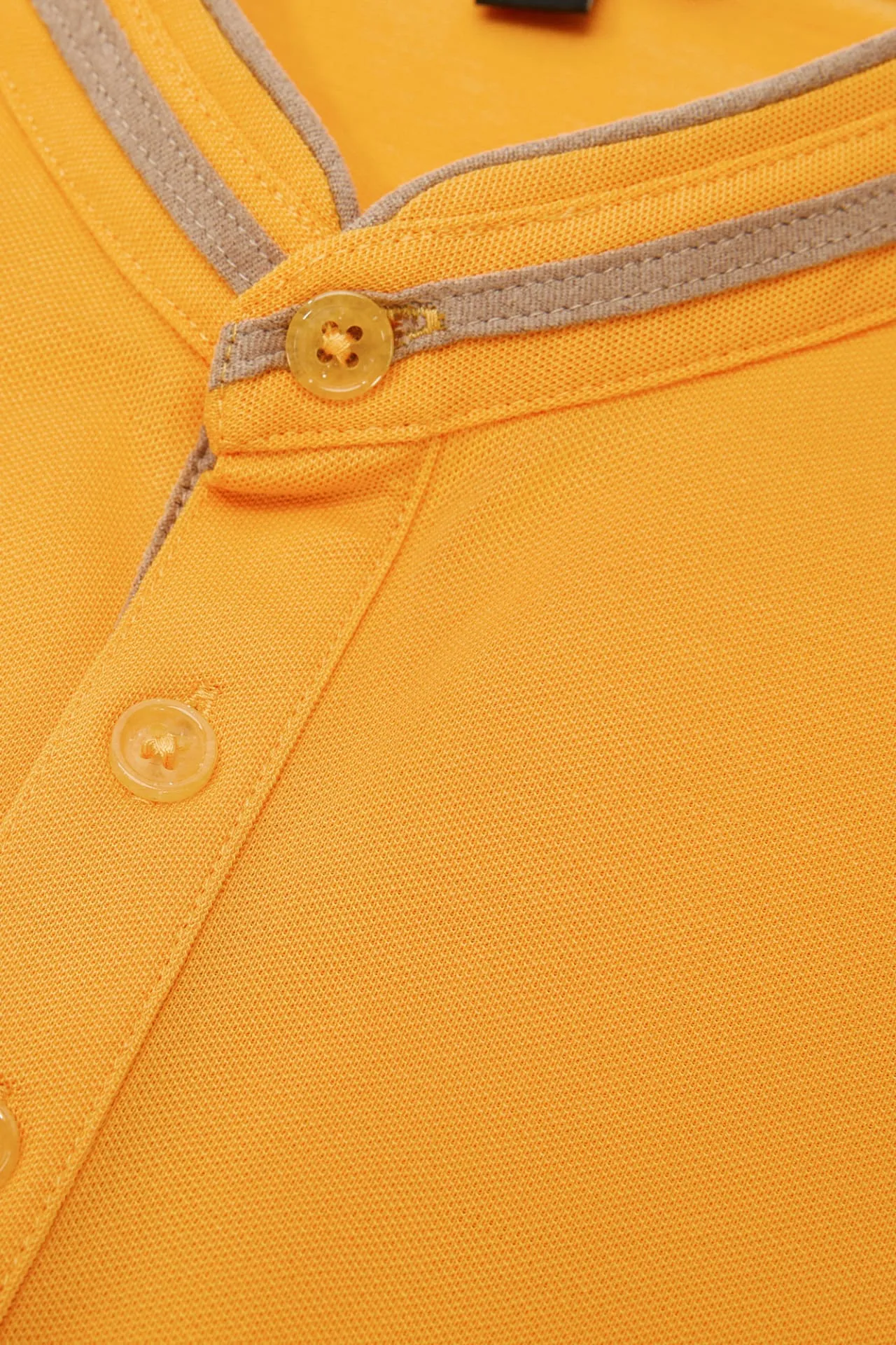Super Light Mercerized Cotton Rich Dragon Embroidery Stand Collar Polo