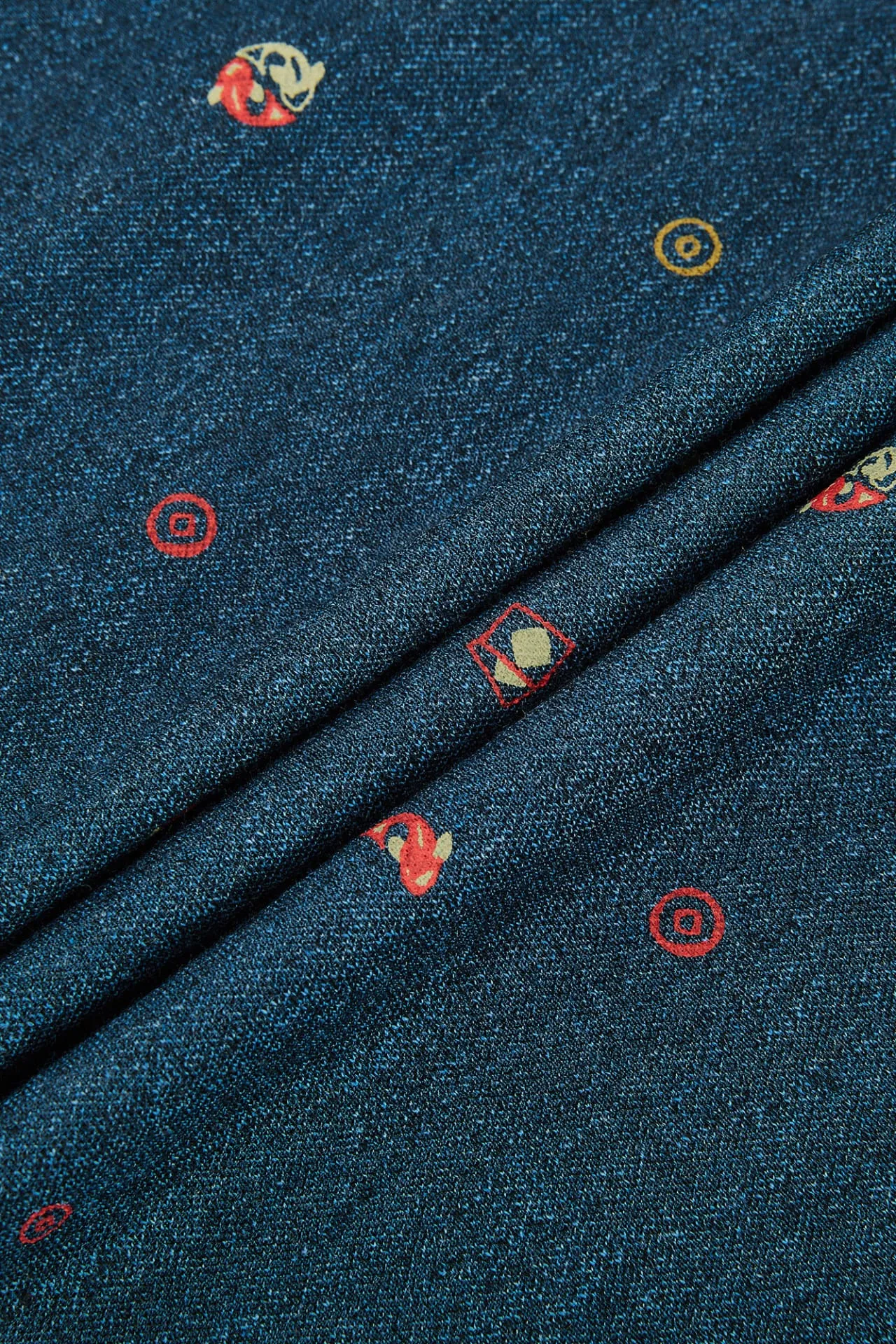 Super Light Mercerized Cotton Rich Printed Polo