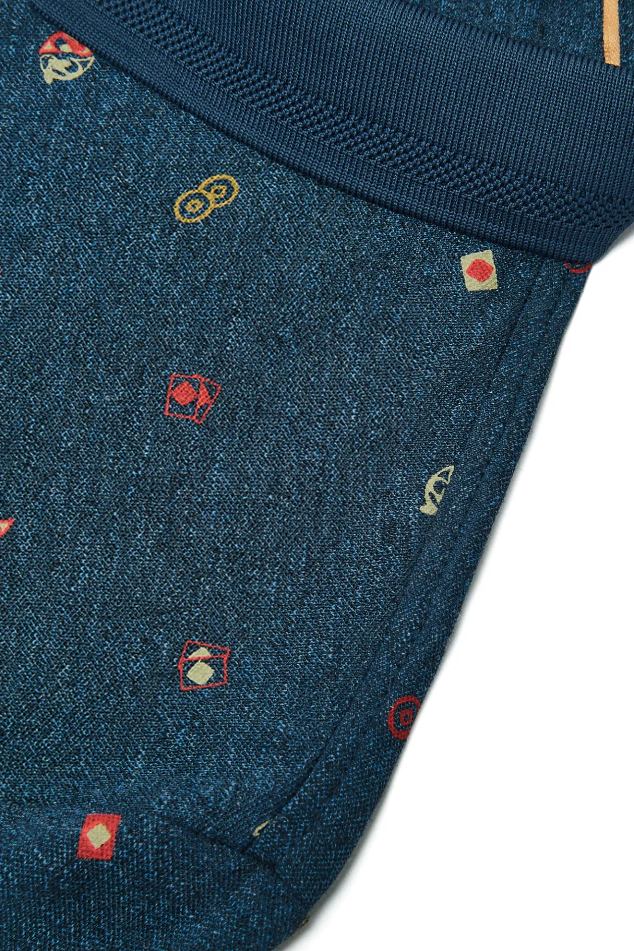Super Light Mercerized Cotton Rich Printed Polo