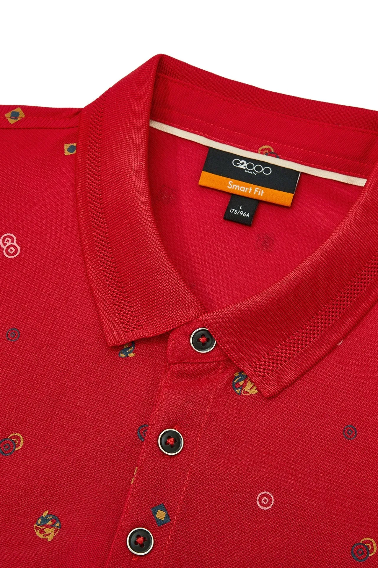 Super Light Mercerized Cotton Rich Printed Polo