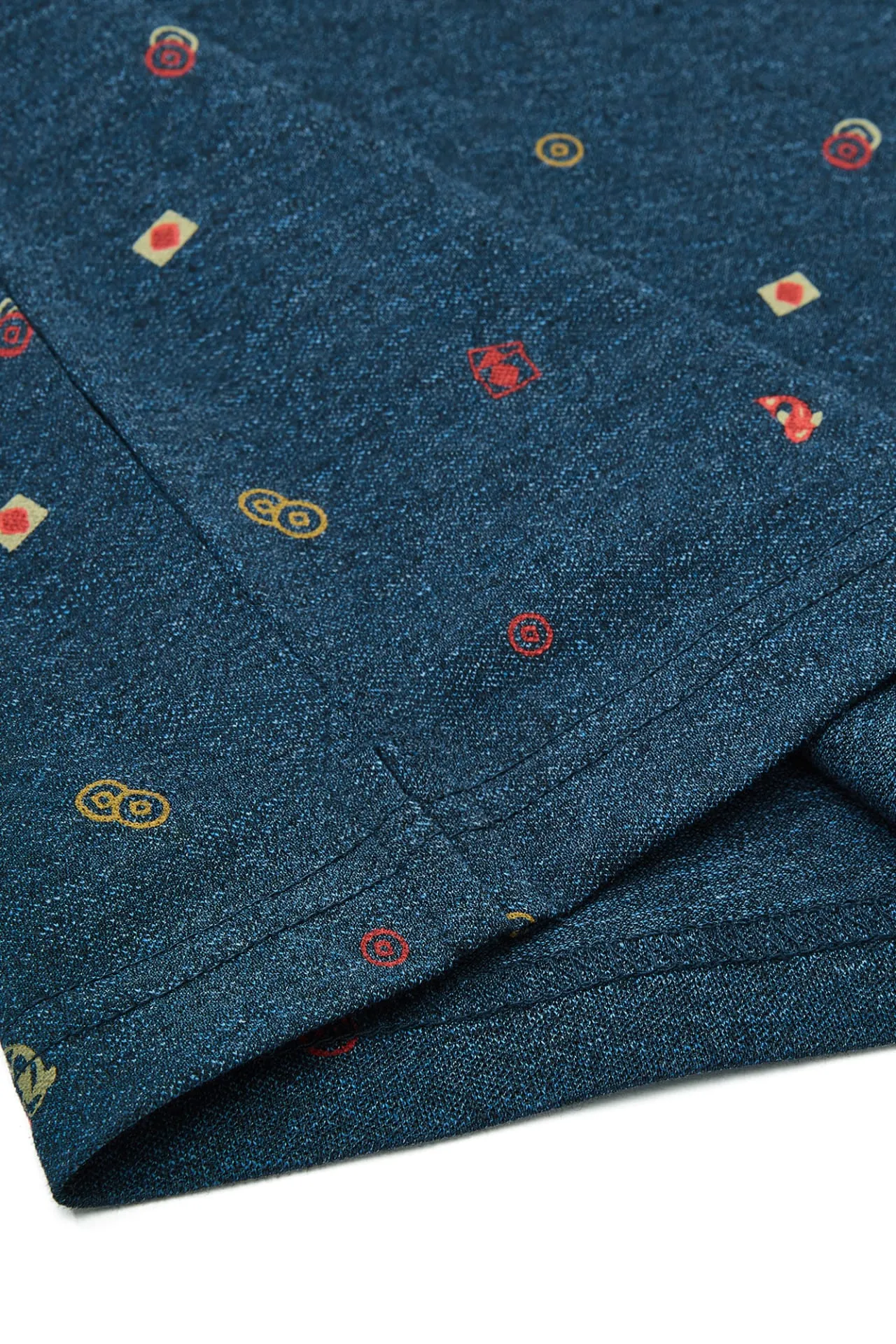 Super Light Mercerized Cotton Rich Printed Polo