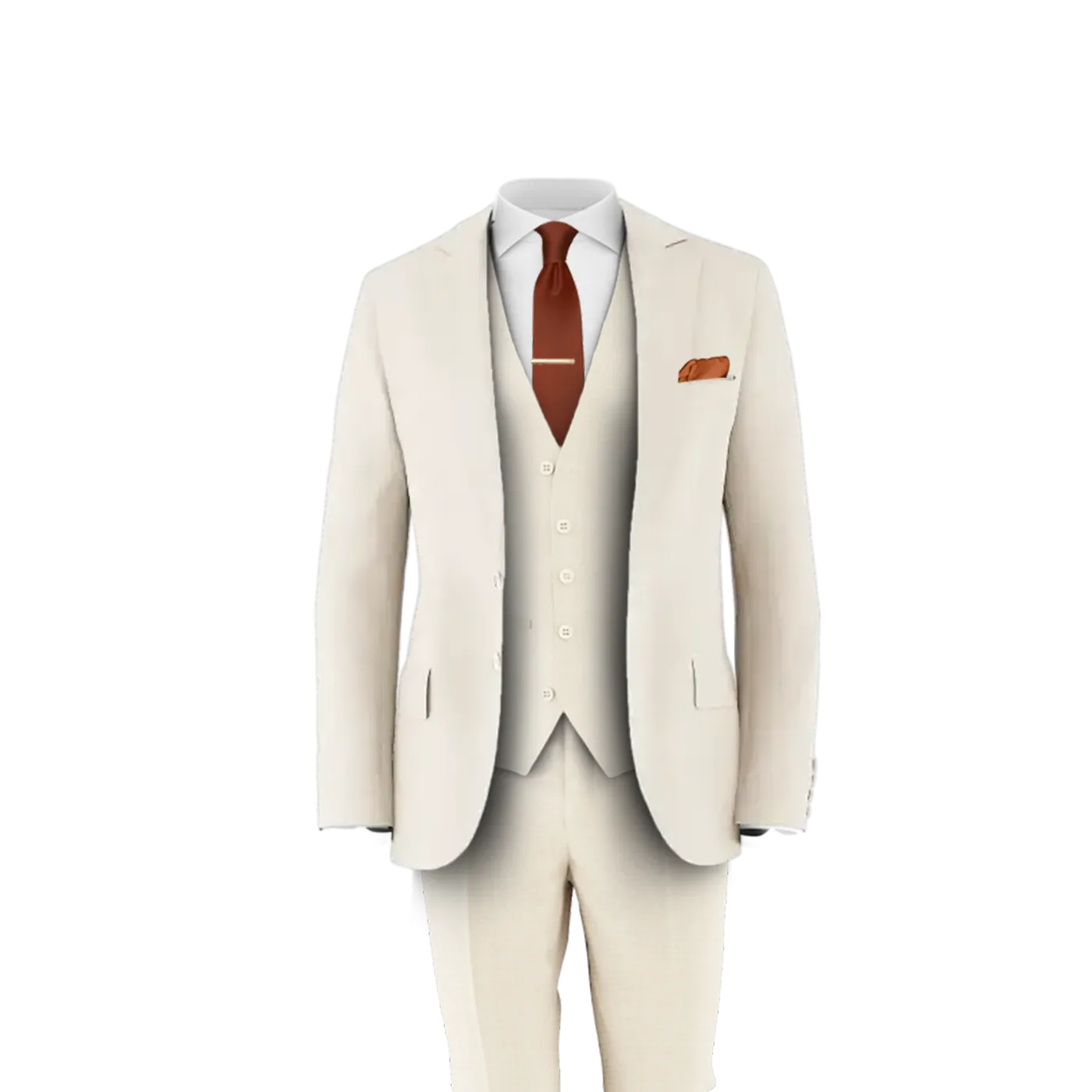 Tan Suit Pants