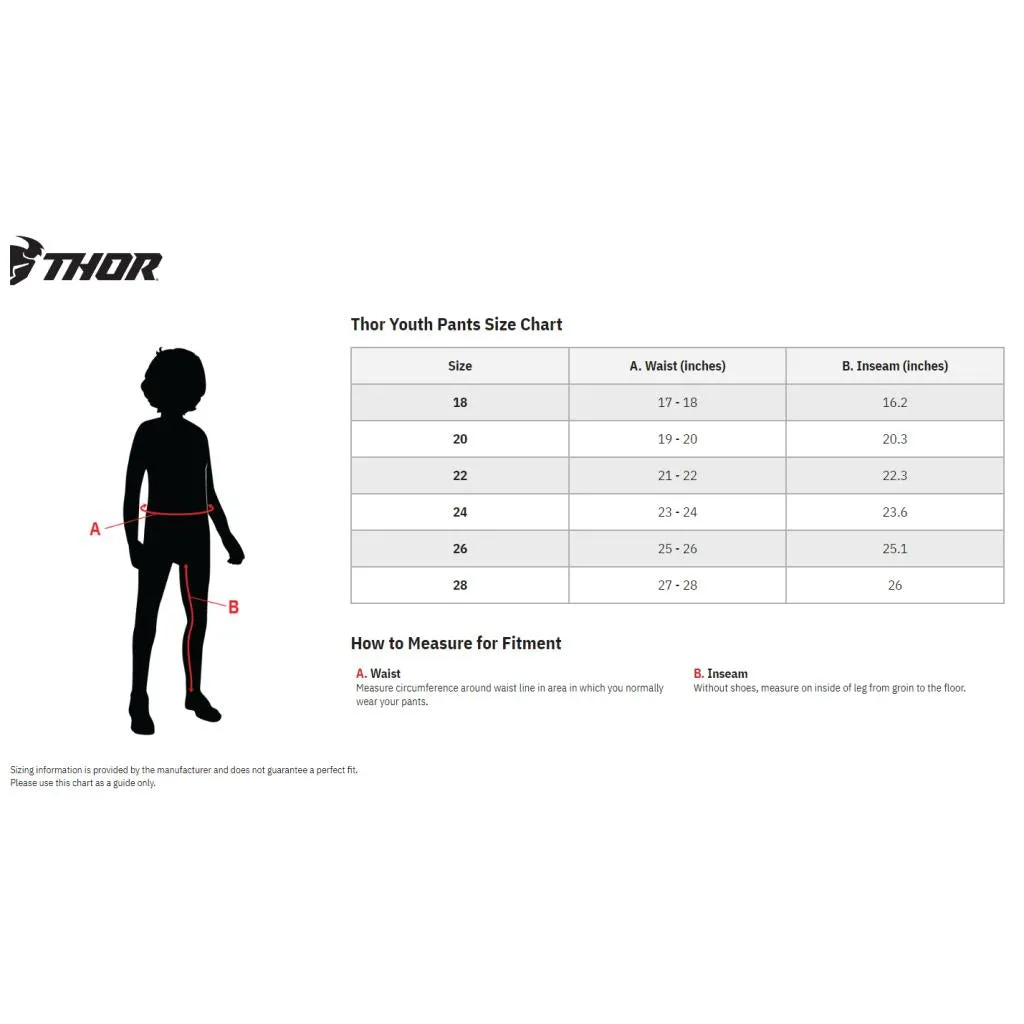 Thor Youth Pulse Tactic Pants