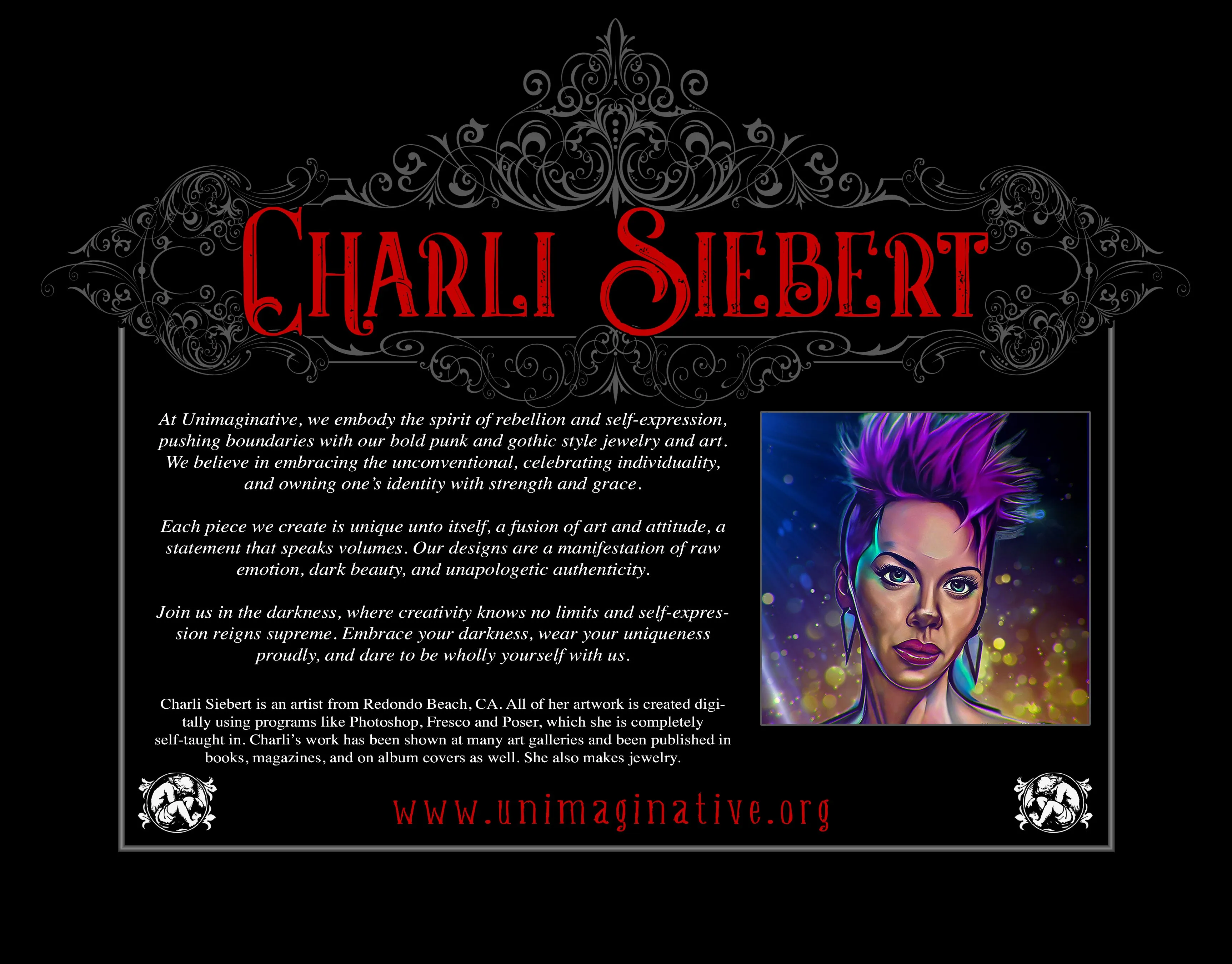 Unimaginative: the art of Charli Siebert Hardcover Book