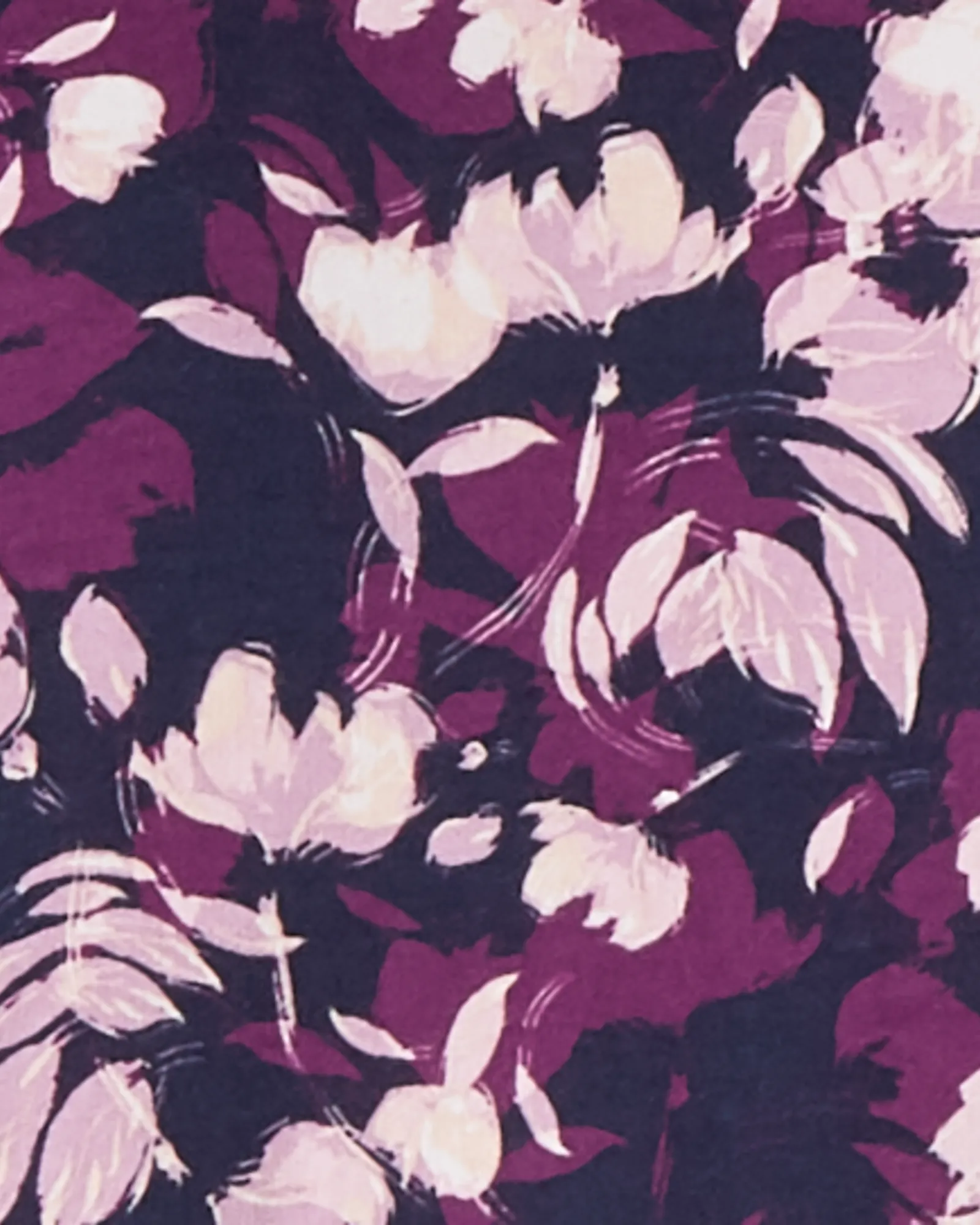 Violets Long Sleeve Tee | Navy / Purple